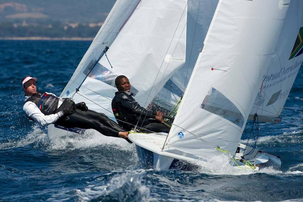 470 Men ©  Franck Socha / ISAF Sailing World Cup Hyeres http://swc.ffvoile.fr/
